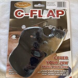 Markwort C-FLAP  Right‎ Handed Batter Jaw Cover - Navy Blue RHB-B NEW